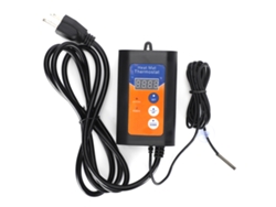 Controlador De Temperatura Digital Lcd De 1000 W Y 8,3 A Con Termostato Y Termorregulador, Con Precisión De ±0,1 °f/℃ Para Germinación Y Fermentación.