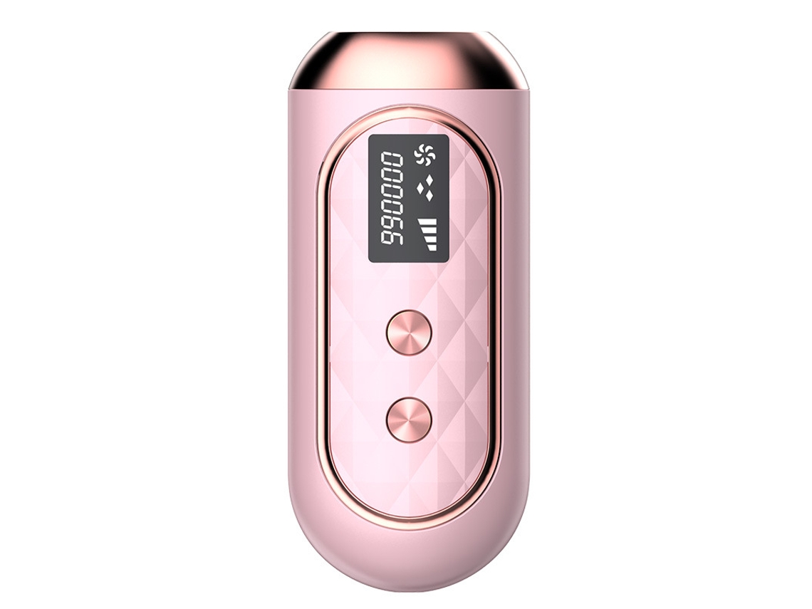 Dispositivo De Depilación Ipl Para Cuerpo Y Rostro, Indoloro, Sistema De Depilación De Larga Duración, Dispositivo De Depilación Ipl Rosa