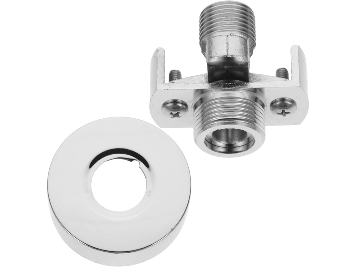 Adaptador de grifo de bañera con patas curvas ajustables, conector de ducha de pared con Gokoco