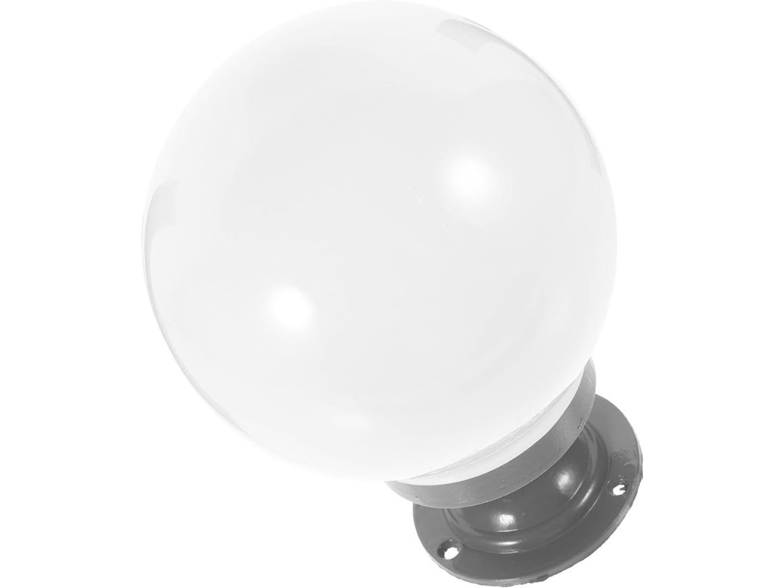 Globo De Pared De Acrílico Transparente De Ø15 Cm Para Lámpara De Pie Exterior.