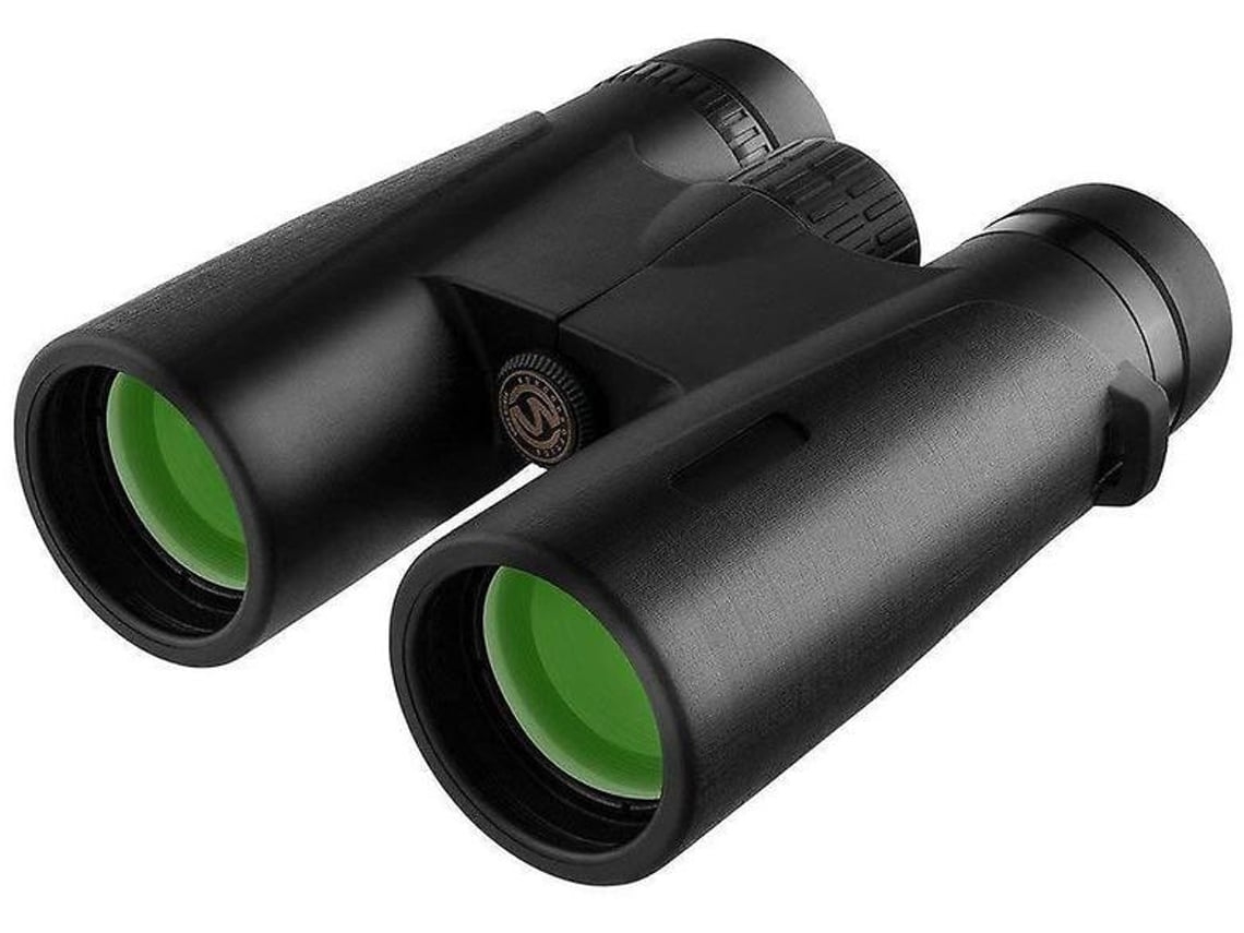 Binóculos Compactos 12x42 Para Observação De Pássaros Caça Eventos Esportivos Viagens Aventura E Shows Preto Facpoet