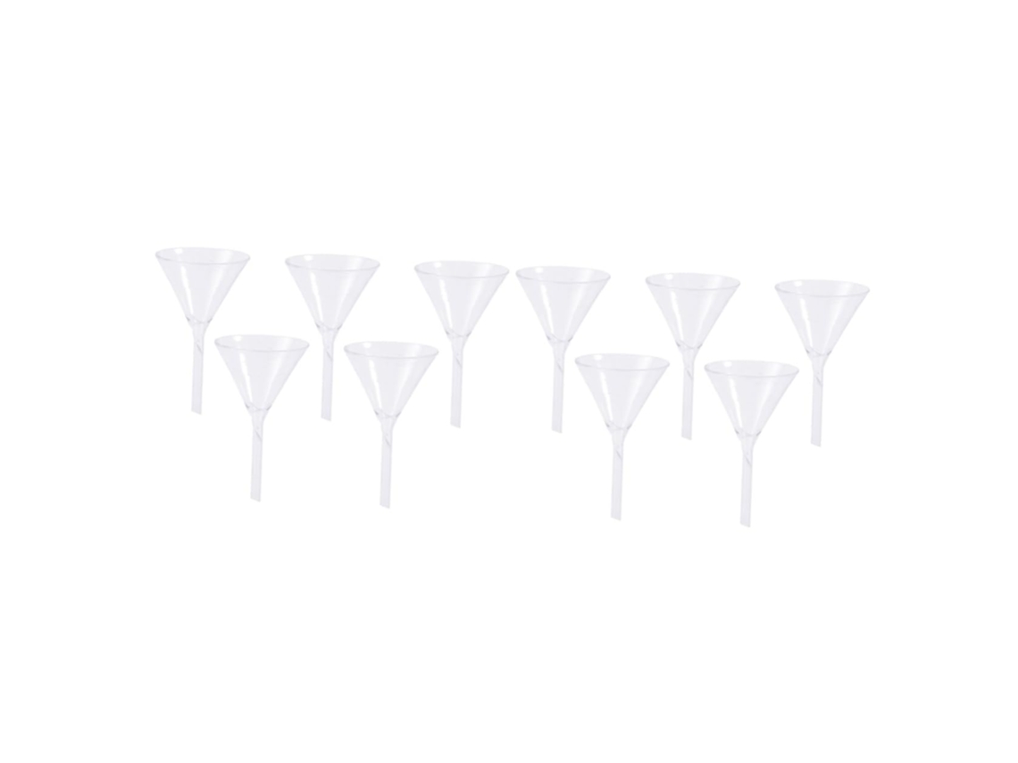 Embudo De Vidrio. Profesional Para Laboratorios De Química, Materiales, Mano De Obra Fina, Para Que Los Exp...