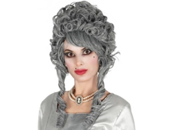 Peluca DISFRAZZES Marquesa Gris (Talla: Talla Universal )