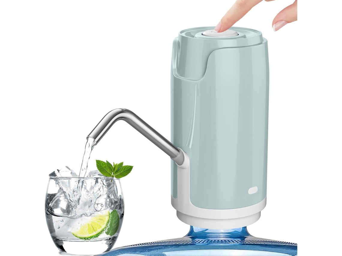 Bomba De Agua Automática Dispensador De Agua Eléctrico Usb Botella De 5 Galones Bomba De Agua Eléctrica Azul Gertiz