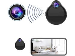 Mini Cámara Espía Wifi Hd 1080P con Visión Nocturna y Detector de Movimientonegro YEMAESRE