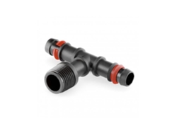 Te Rosca Macho C/anilla 20mm X 1/2"