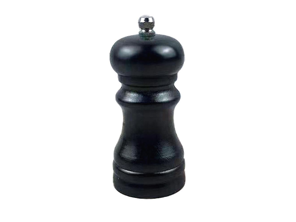 Molinillo De Pimienta Y Sal Manual De Madera Con Núcleo De Acero Inoxidable Ajustable Para Moler Pimienta Blanca Sésamo Y Sal Marina