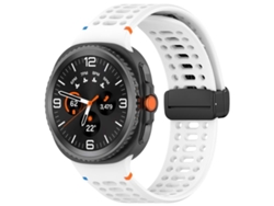 Correa de silicona negra con cierre magnético para Samsung Galaxy Watch 8 / 8 Classic