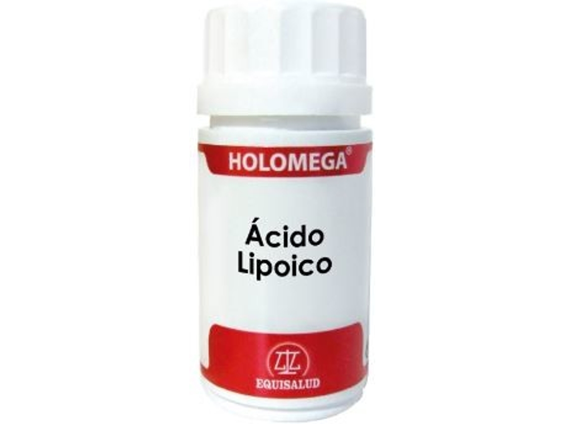 Complemento Alimentar EQUISALUD Holomega Acido Lipoico (50 Cápsulas)