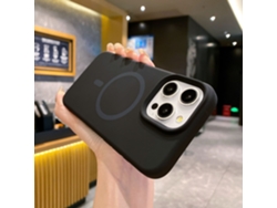 (negro, Iphone 17 Pro Max) Funda De Silicona Líquida Para Iphone, Fuerte Fijación Magnética