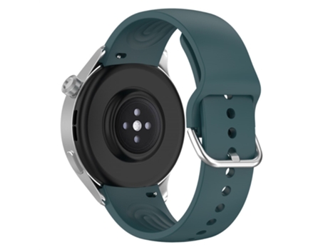 Correa de Silicona ajustable con hebilla de 22mm en forma de arco para Xiaomi Watch S2/S1/S1 Pro - aguja de pino verde