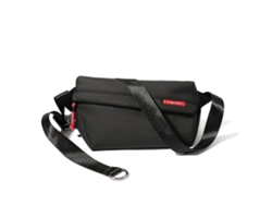 Bolso bandolera pequeño para hombre y mujer, bolso cruzado, bolso de viaje, negro