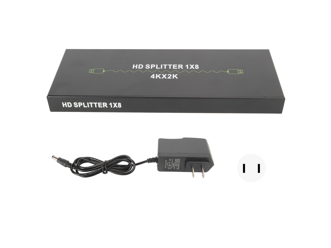 Divisor Hdmi 1 Entrada 8 Salidas Extensor De División De Pantalla Hd 4k