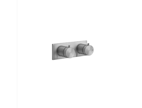 GESSI 316 Juego de instalación acabado termostato oculto, 1 salida izquierda, para cuerpo oculto, cartucho deflector, 54032