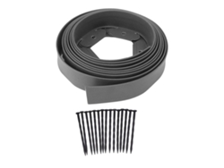 Kit De Bordes De Pe Para Paisajismo Sin Excavación Con 15 Estacas Para Césped Y Jardines.