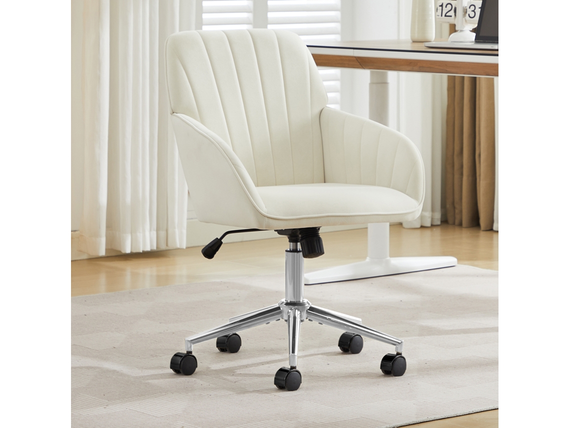 Silla Giratoria Ergonómica Con Altura Y Respaldo Ajustables Para Usar Durante Largas Horas.