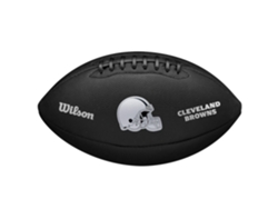 Wilson Nfl Team Metallic Premiere Cleveland Browns Ball Wf4015808xb, Unisexo, Balones De Futbol Americano (negro - 9 Eu)