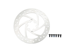 Rotor De Freno De Disco De 6 Pernos Y 160 Mm, De Acero Inoxidable, Para Patinete Eléctrico.