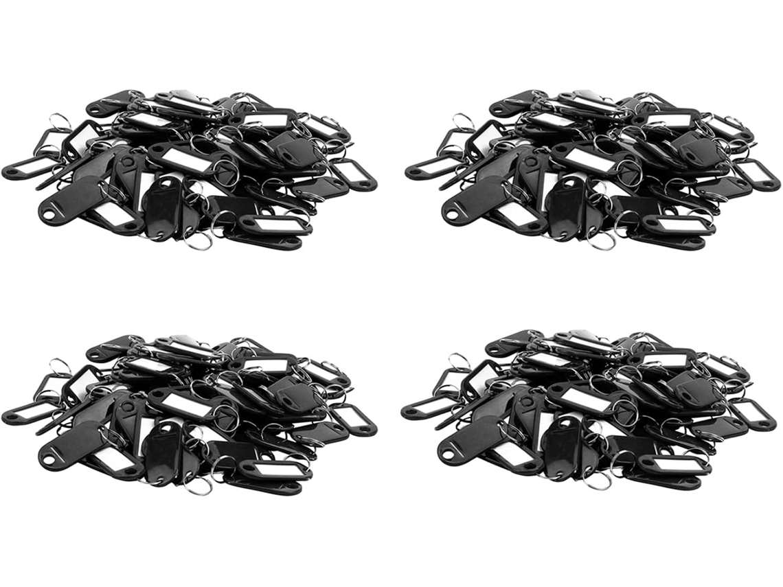 Llaveros (400 Unidades, Color Negro)