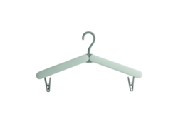 Percha plegable portátil con ganchos multifuncionales