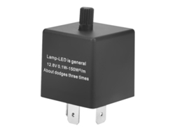 Relé Intermitente Led Ajustable Cf13 Kt De 3 Pines Para Corregir El Parpadeo Rápido De Las Luces Intermitentes.