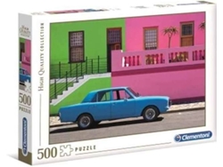 Puzzle CLEMENTONI Coche Azul (500 Piezas - Edad mínima: 3 años)
