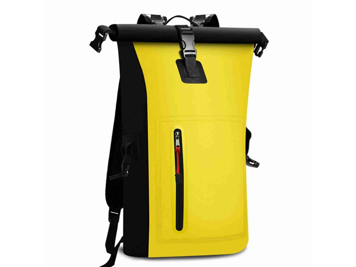 Mochila Impermeable De Alta Resistencia Con Cierre Enrollable, Bolsa Para Kayak Y Rafting Con Bolsillo Frontal Con Cremallera.