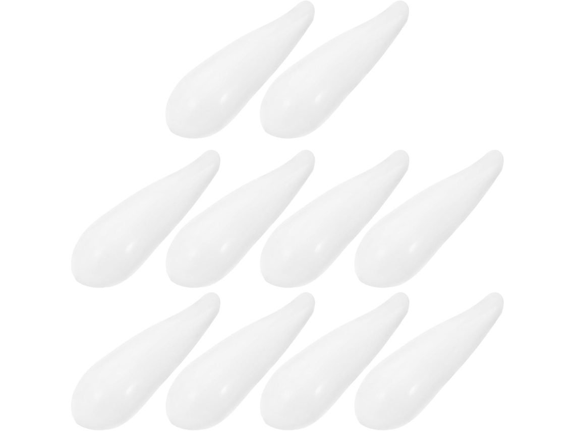 Pares Protectores Hombros Forma Plástico Blanco Hombreras Antiarrugas Armario Vestidor Ropa
