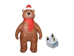 Modelo navideño inflable de 2,1 metros