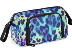Besportble Estuche De Leopardo Colorido Y Nailon Resistente Con Una Cremallera Robusta Y Duradera 24 X 9,5 ...
