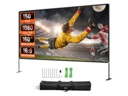 Pantalla de proyección plegable 150 169 con soporte Tekmaquinas