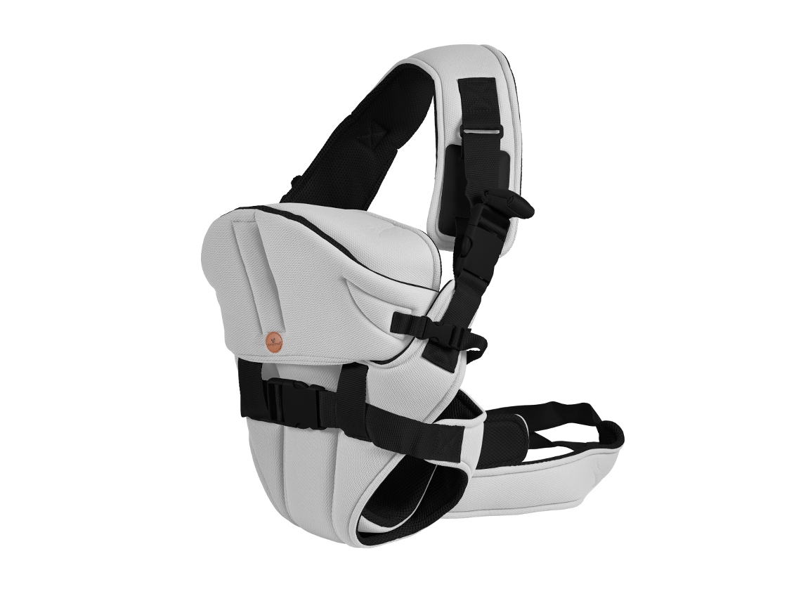 Portabebés Carry Go Gris Claro Bb003 Cangaroo Cangaroo