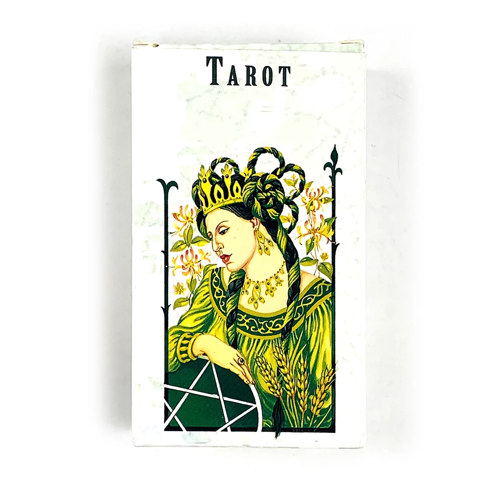 Baralho De Tarô, 78 Cartas, Design Único E Misterioso, Papel Cartão De Alta Qualidade.