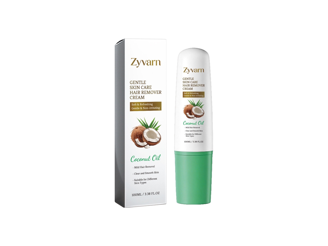 Crema depilatoria Zyvarn para pieles delicadas