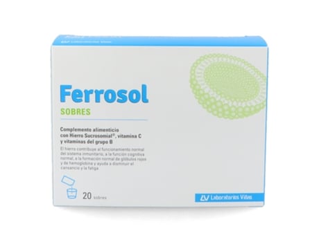 Complemento Alimentar VIÑAS Viñas Ferrosol 20 Sobres