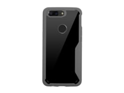 Cubierta De Teléfono (silicona Suave Y Cómoda) Adecuada Para Oneplus 5t, Funda Protectora De Teléfono Gris Dura Translúcida