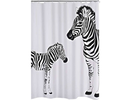 RIDDER Cortina de ducha Zebra 180x200 cm