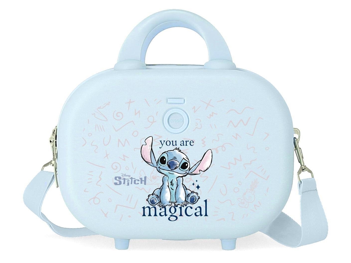 DISNEY Neceser De Viaje ABS Stitch You Are Magical Azul