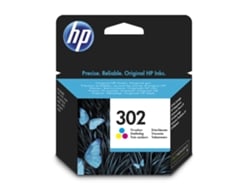 Cartucho de tinta HP 302 color original (F6U65AE) — 1 Cartucho | Multicolor | 165 Páginas