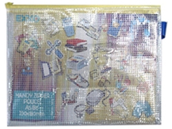 Bolsa Plastico c/Reforco Fio A5 c/Fecho Correr 1un  Venda Multiplos: 1 Unid.