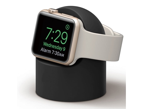 Cargador de Apple Watch SLOWMOOSE Mling Stand Apple Watch Gestión de cables para Iwatch (Negro)