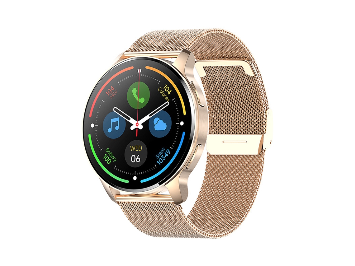 Smartwatch Yizhood I50 1.32 Inch Llamada Bluetooth Ip67 Impermeable 270mah (android Y Ios - Oro)