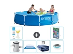 Intex Piscina Com Estrutura Redonda - 305x76 Cm - 7-peças S272