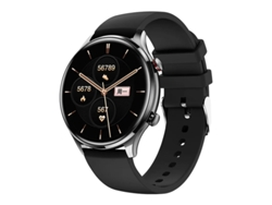 Reloj inteligente con llamadas Bluetooth, múltiples modos deportivos, reproducción de música y diseño moderno, negro Bestvite