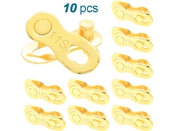 10 Conectores de Bicicleta ANSELF 11S