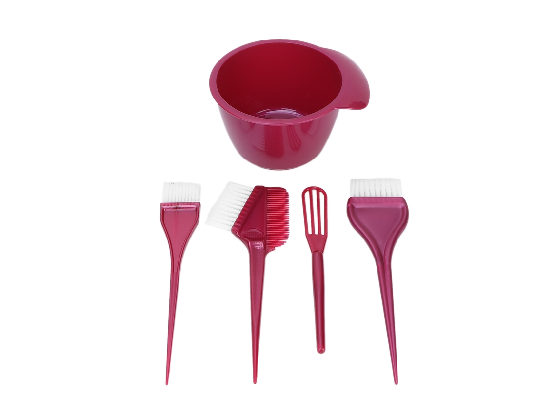 Kit De Tinte Para El Cabello Profesional Con Brocha Y Taza, Herramientas Completas Para Uso Personal Y Salones