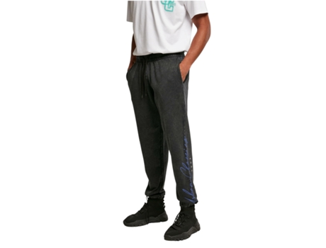 Pantalones de Chándal para Hombre URBAN CLASSICS (3XL - Algodón - Negro)