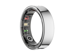 Anillo inteligente R09 tamaño 10, compatible con monitorización de frecuencia cardíaca, oxígeno en sangre, sueño y múltiples modos deportivos, plateado Fwinl