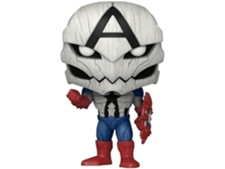 Figura Pop! Marvel Venom Poison Capitán América Modelo 856 56276 FUNKO