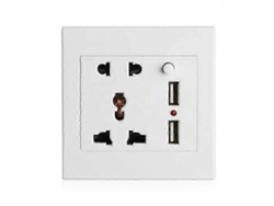Cámara de seguridad Wi-Fi HD de 1080p con detección de movimiento y enchufe inteligente para el hogar. Nostalgia88